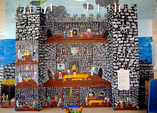 CastleSM An image of the Castle frieze from the Knights Of The Roundtable Storyline