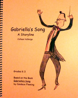 An images of the cover of the Gabriella's Song Storyline Resource Book.