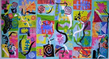 A Matisse mural from the Storyline